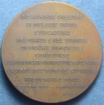 MEDAGLIA GIUSEPPE VERDI (1813-1901) 1° ANNIVERSARIO DELLA MORTE 1902