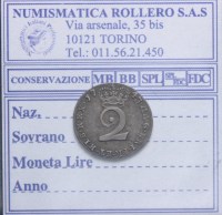 INGHILTERRA GIORGIO II 1727-1760 2 PENCE 1743/0 SPL+