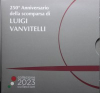 ITALIA 5 EURO 2023 LUIGI VANVITELLI/REGGIA DI CASERTA PROOF