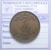 FINLANDIA ALESSANDRO III 1881-1894 5 PENNIA 1889 Q.SPL