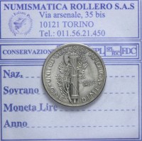USA MERCURY DIME 1918 PHILADELPHIA Q.FDC