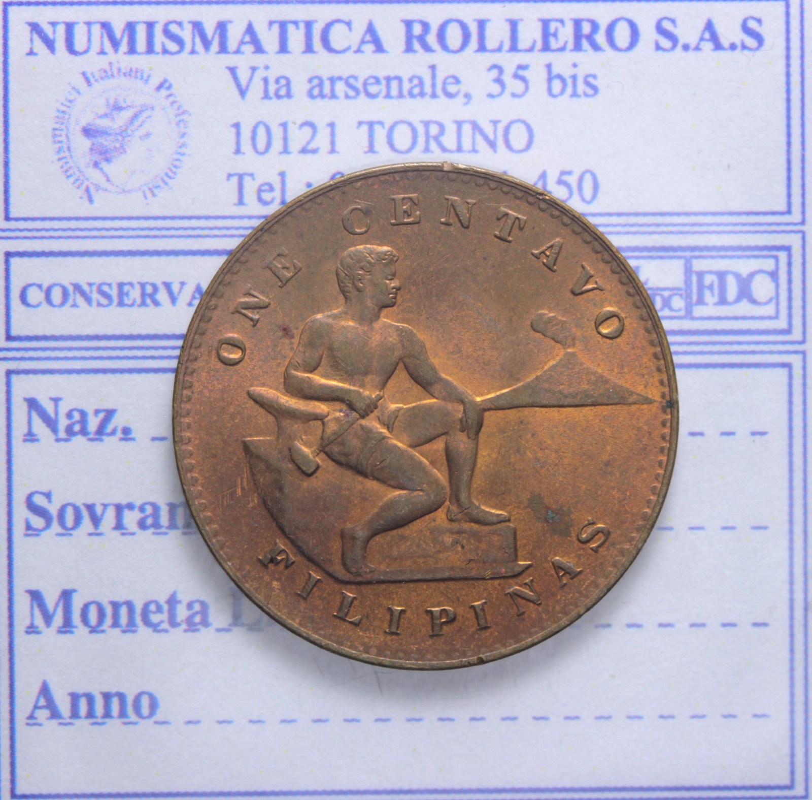 FILIPPINE AMMINISTRAZIONE AMERICANA 1 CENTAVO 1944 SAN FRANCISCO FDC