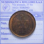 GERMANIA REP.DI WEIMAR 1919-1933 4 REICHSPFENNIG 1932 BERLINO FDC