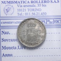 SPAGNA ALFONSO XIII (1886-1931) 50 CENTIMOS 1904 (04) SM-V SPL/FDC