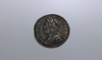 INGHILTERRA GIORGIO II 1727-1760 PENNY 1743 SPL+