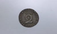 INGHILTERRA GIORGIO II 1727-1760 2 PENCE 1743/0 SPL+