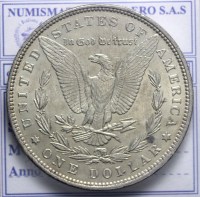 USA DOLLARO MORGAN 1886 PHILADELPHIA SPL/FDC