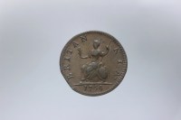 INGHILTERRA GIORGIO II 1727-1760 FARTHING 1754 SPL/Q.SPL