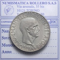 VITTORIO EMANUELE III 10 LIRE 1936 XIV IMPERO SPL