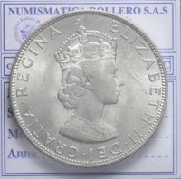 BERMUDA ELISABETTA II 1 CROWN 1964 Q.FDC