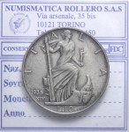VITTORIO EMANUELE III 10 LIRE 1936 XIV IMPERO SPL