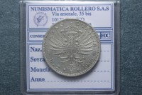 VITTORIO EMANUELE III 2 LIRE 1906 ROMA AQUILA SABAUDA BB++