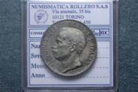 VITTORIO EMANUELE III 2 LIRE 1911 ROMA CINQUANTENARIO SPL