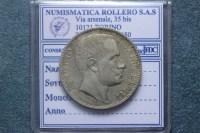 VITTORIO EMANUELE III 2 LIRE 1905 ROMA AQUILA SABAUDA BB++