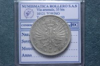 VITTORIO EMANUELE III 2 LIRE 1906 ROMA AQUILA SABAUDA BUON BB