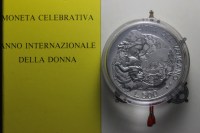 VATICANO GIOVANNI PAOLO II 500 LIRE 1995 ANNO INTERNAZIONALE DELLA DONNA